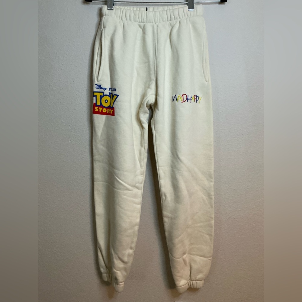NWT Madhappy x Disney Pixar Toy Story Fleece Limited Sweatpants Size Unisex XS